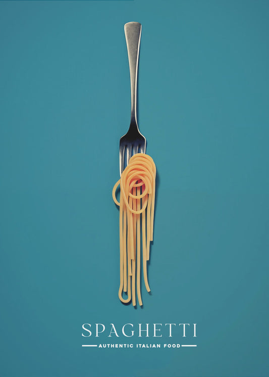 A Fork Wrapped In Spaghetti | Canvas