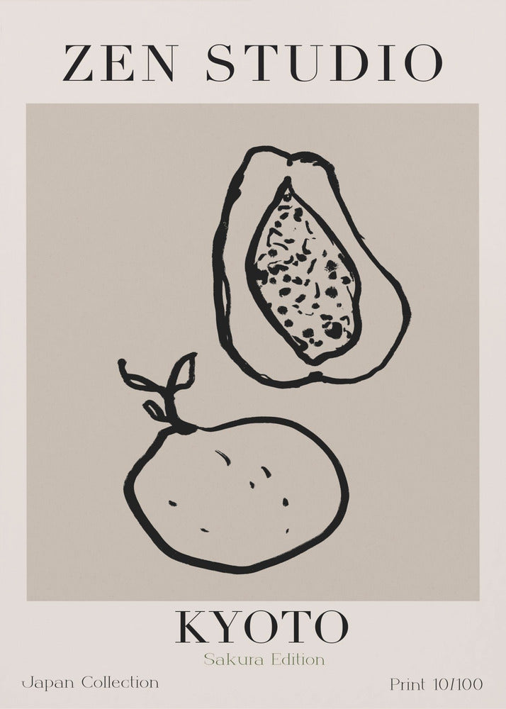 Zen Fruit Essence | Canvas