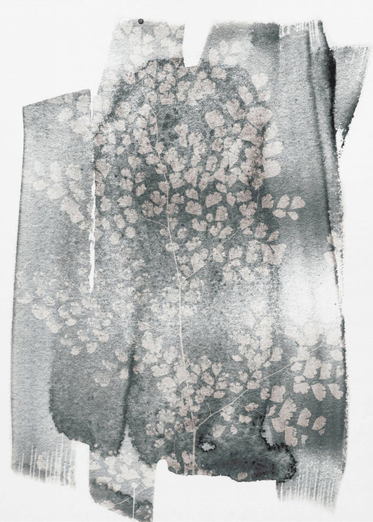 Abstract Watercolor Delicate Botanical Patterns | Canvas