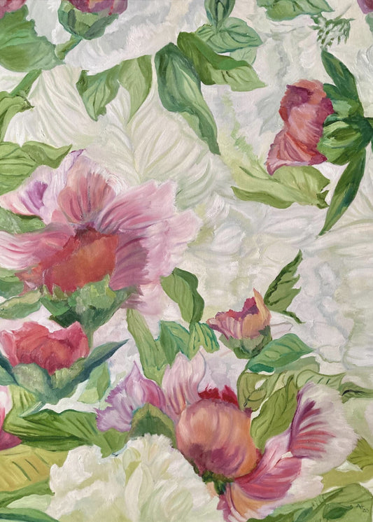 Vibrant Floral Artwork | Poster