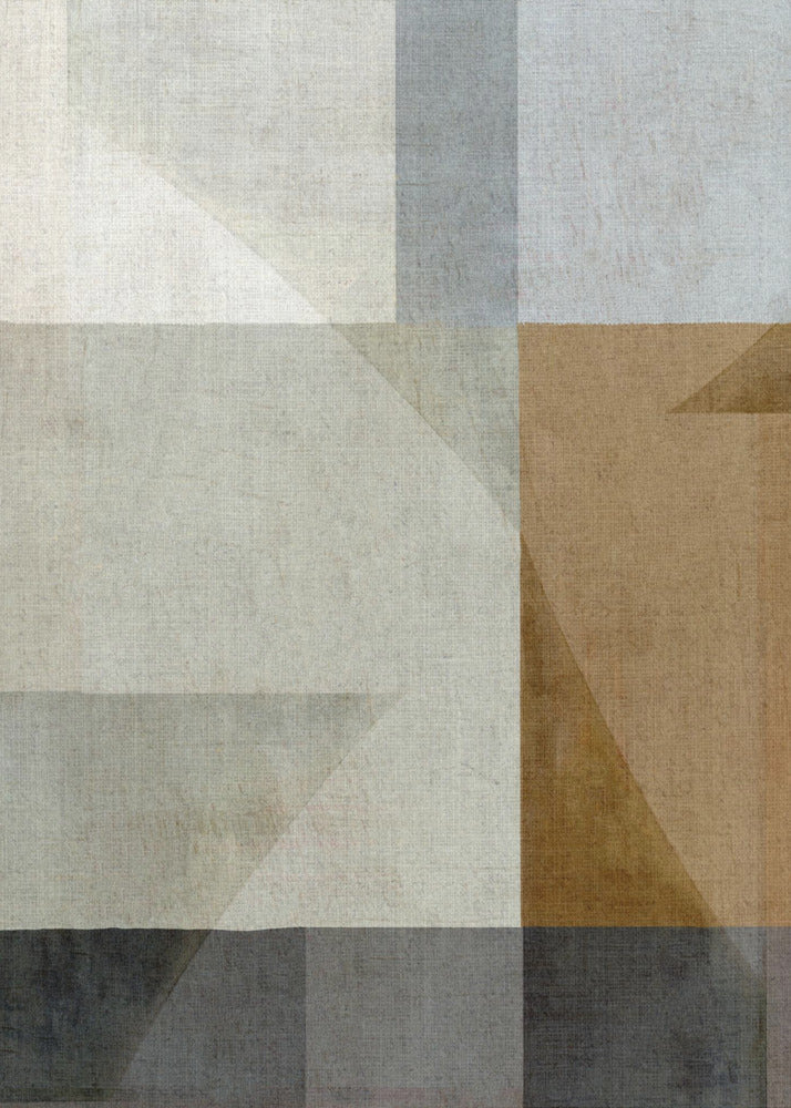 Muted Geometric Shapes | Canvas