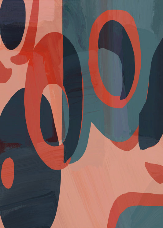 Geometric Shapes And Vibrant Colors | Canvas