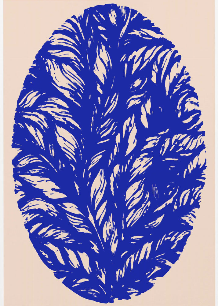 Indigo Bloom Orb | Canvas