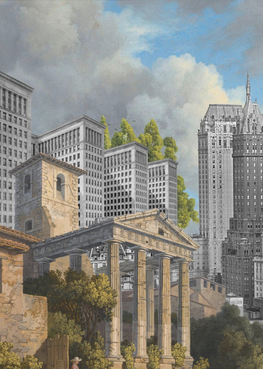 The Temple of Hercules | Canvas