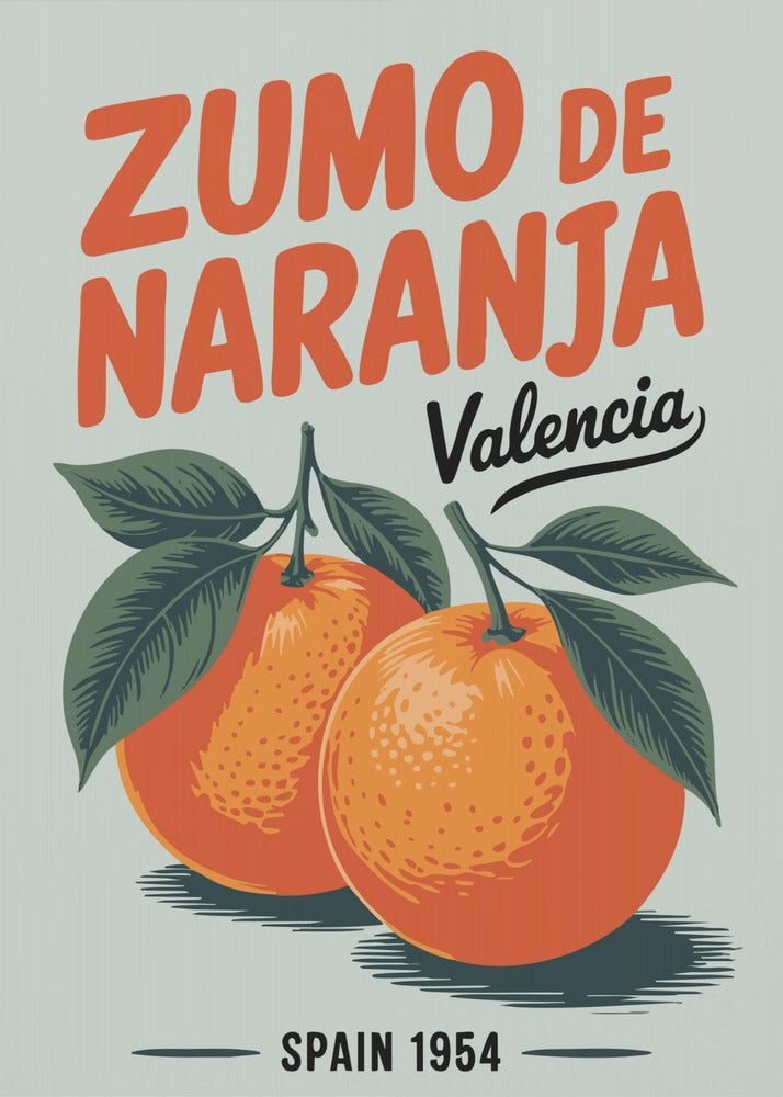 Valencia Oranges | Canvas