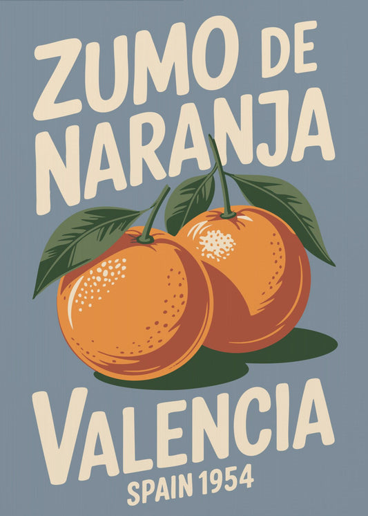 Valencia Oranges | Canvas