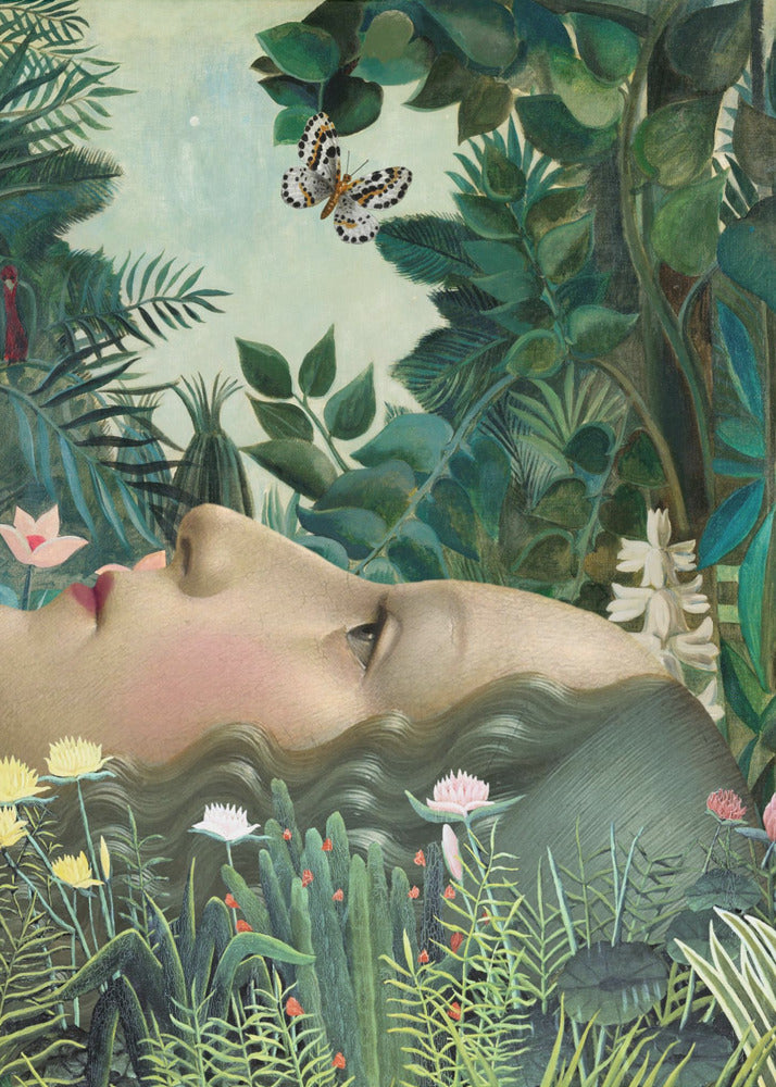 Giovanna In Tropical Garden | Canvas