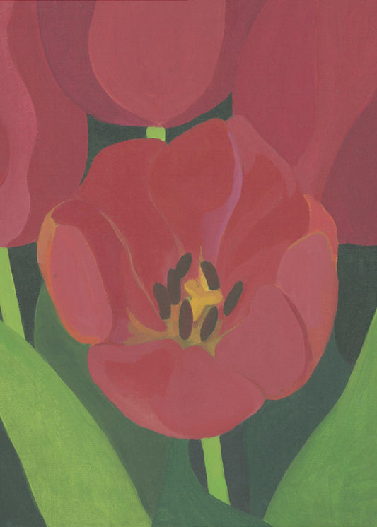 Liten Röd Tulpan | Canvas