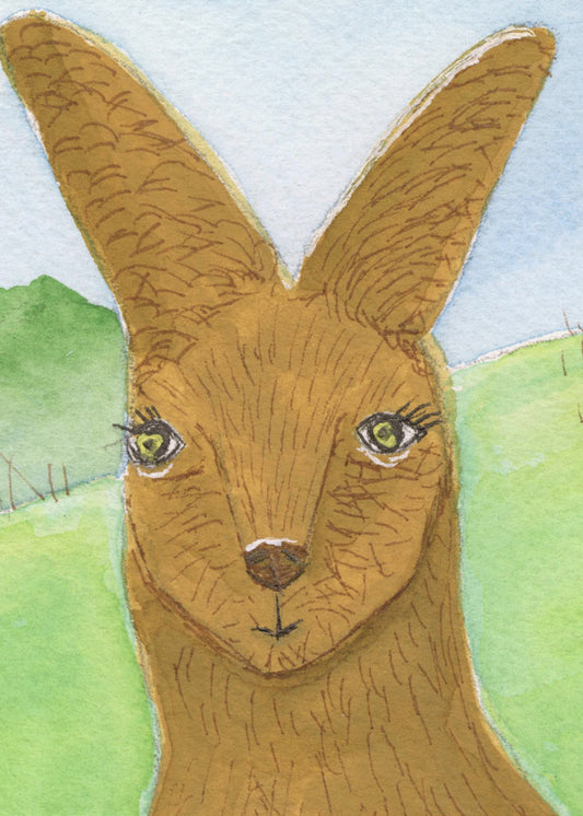 Kangaroo Wallaby Face Nursery Room | Canvas