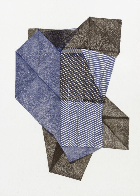 Polygonal shape XV. | Canvas