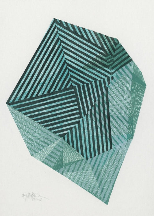 Striped Stone I. | Canvas