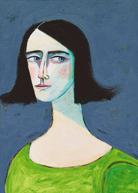 Woman Portrait - Never Look Back | Canvas