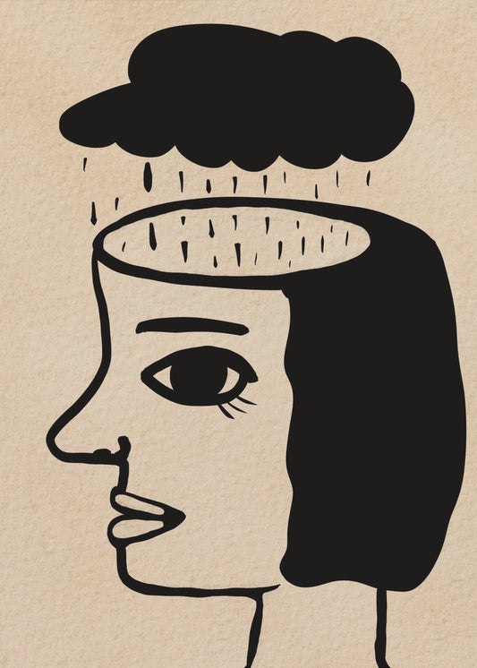 Clean Brain, all washed away. | Canvas