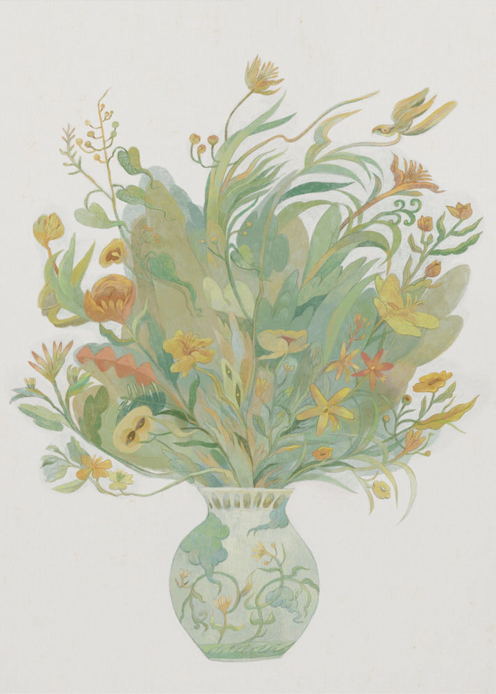 A Vase Full Of Flowers | Poster
