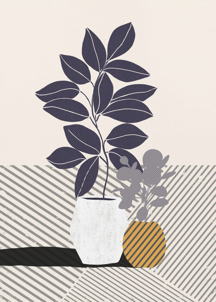 Vase B By Catsanddotz 5 To 7 30 X 42 Inches L | Canvas