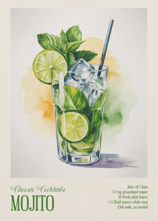 Classic Cocktails - Mojito | Canvas