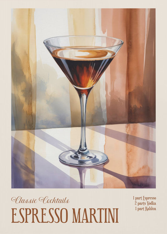Classic Cocktails - Espresso Martini | Canvas