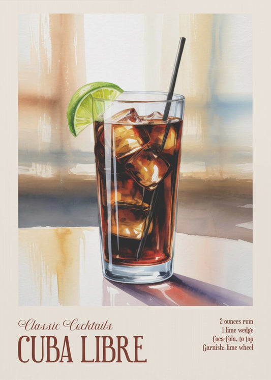 Classic Cocktails - Cuba Libre | Canvas