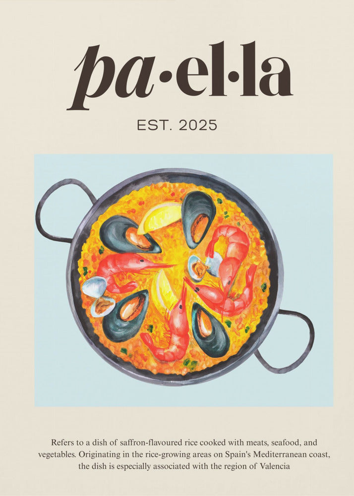 Paella | Poster