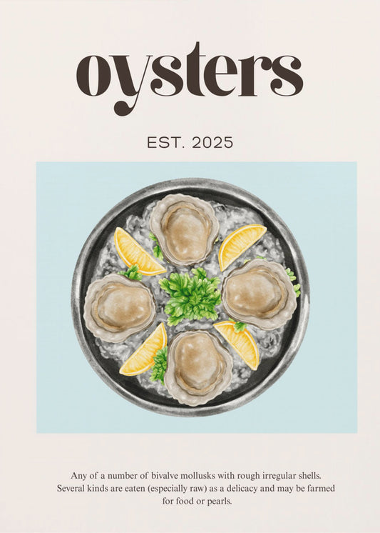 Oysters | Poster