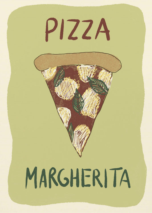 Pizza Margherita | Poster