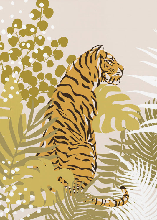 Tiger By Cats and Dotz  30 X 42 Inches | Poster