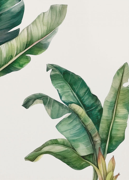 Green Leaves | Canvas