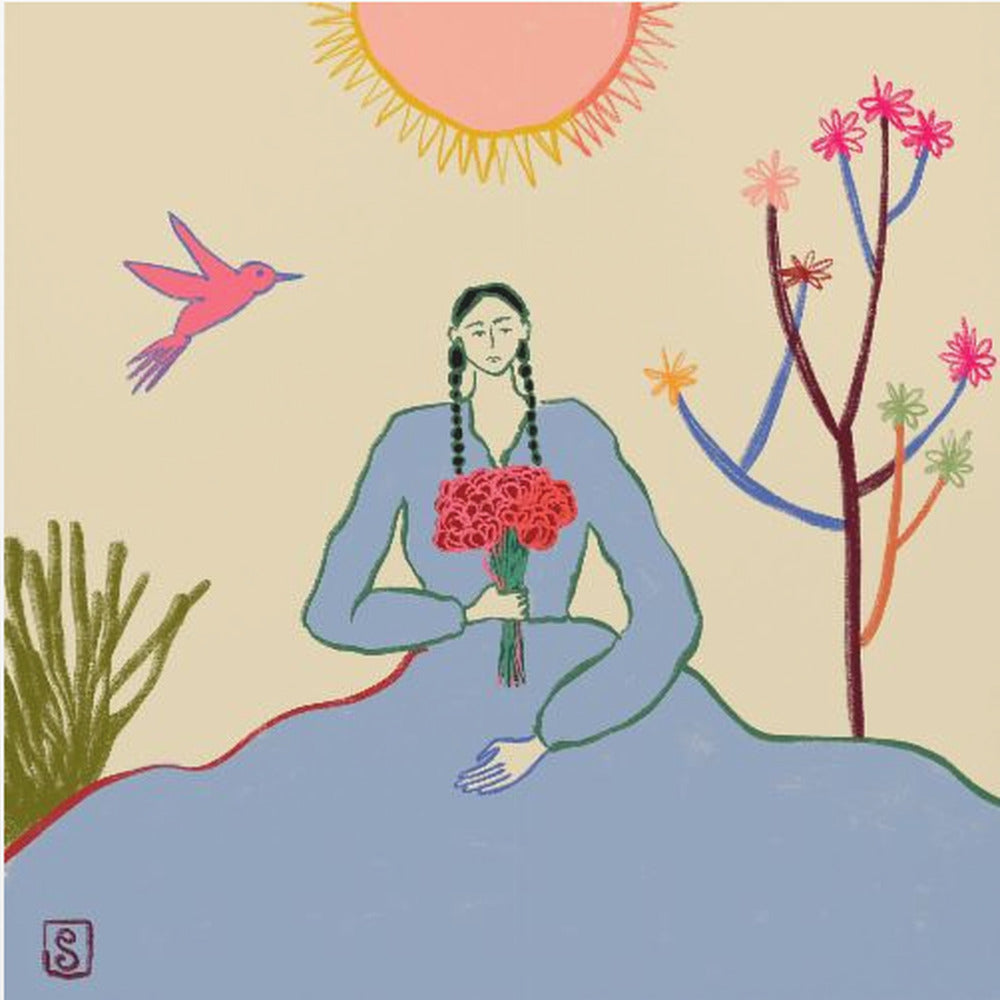 Serene Blossom's Embrace | Canvas