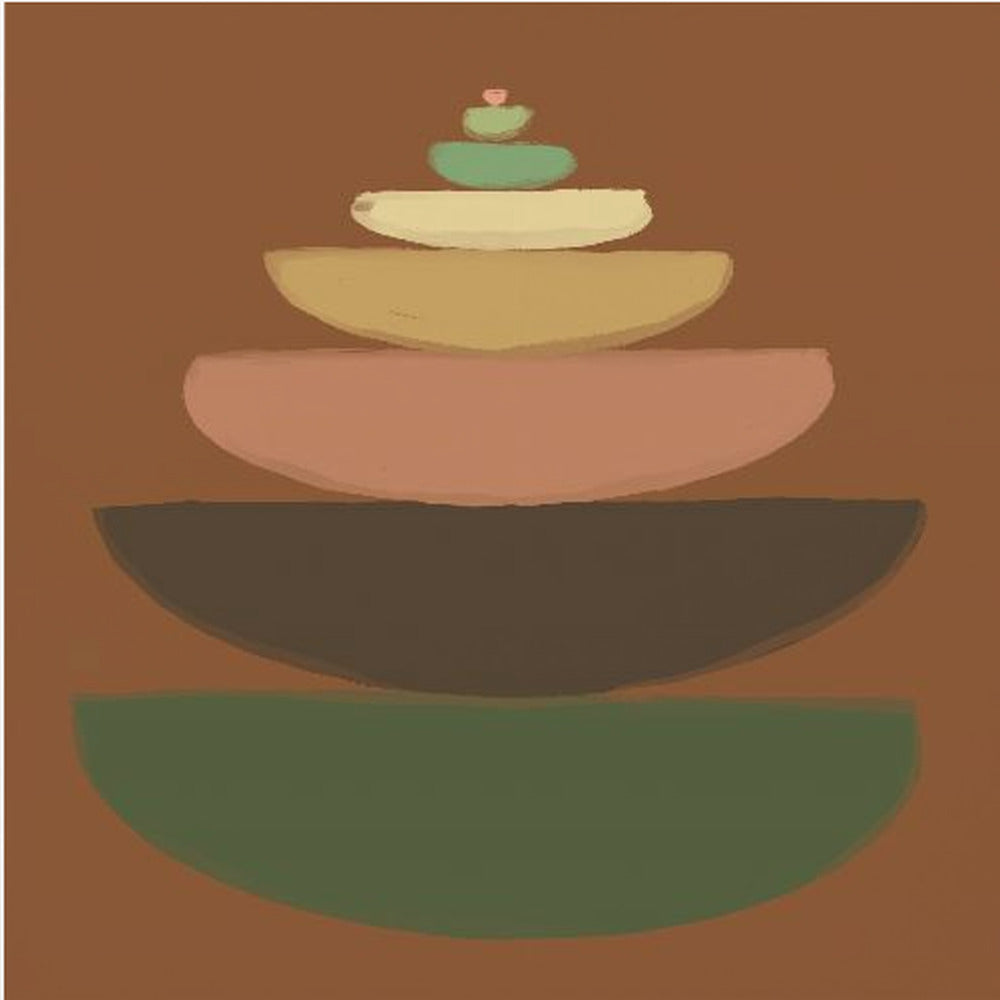 Abstract bowls | Canvas