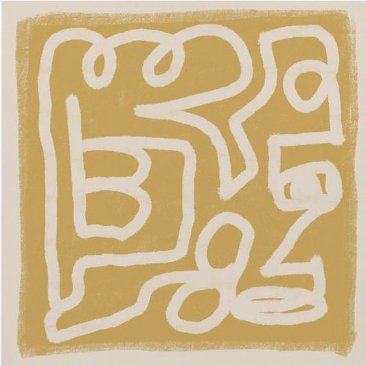 Abstract Line Drawing | Canvas