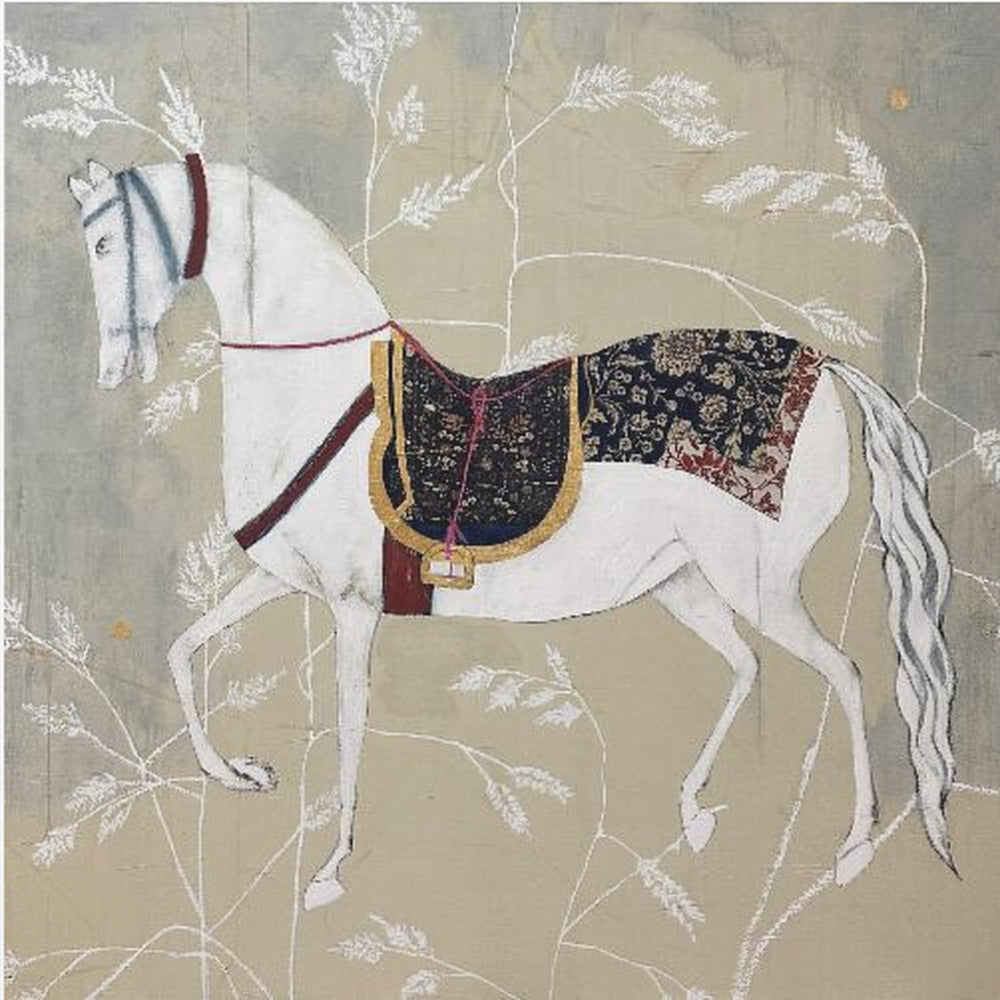 Equestrian Elegance Tapestries of Time Iv | Poster