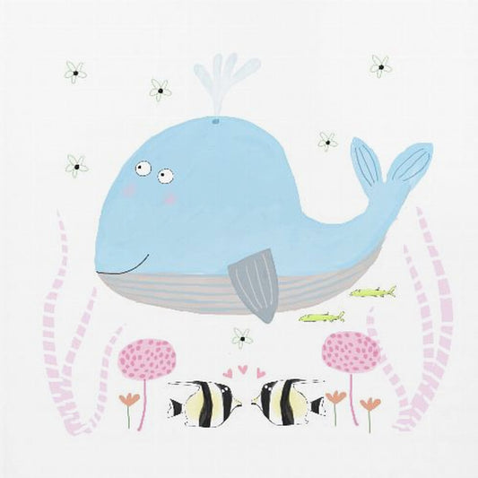 Whale's Garden Dream | Canvas
