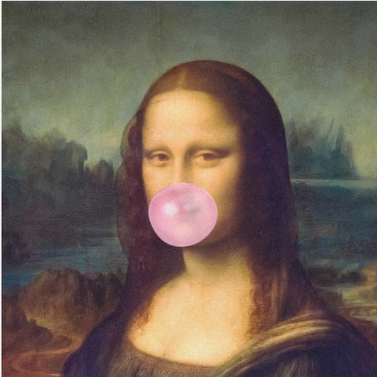 Mona Lisa Bubble Gum | Canvas