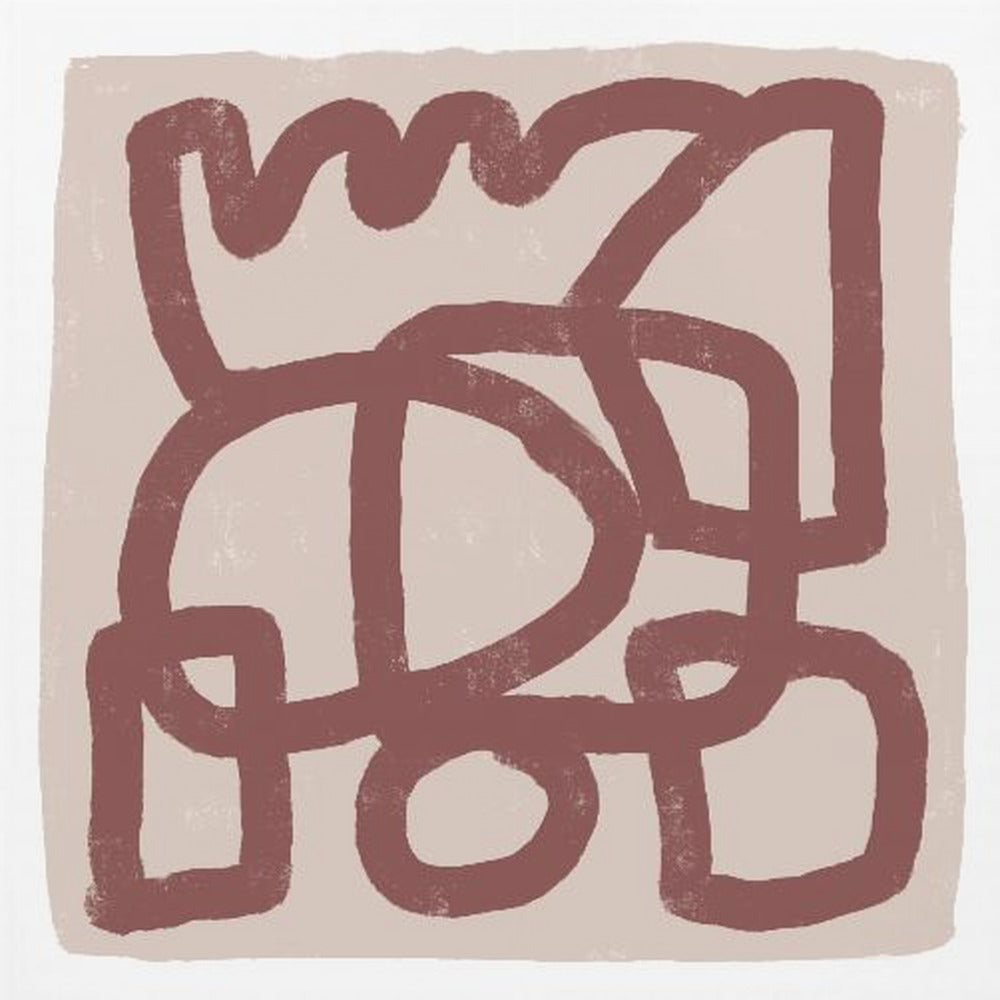 Line drawing, abstract, pattern | Poster