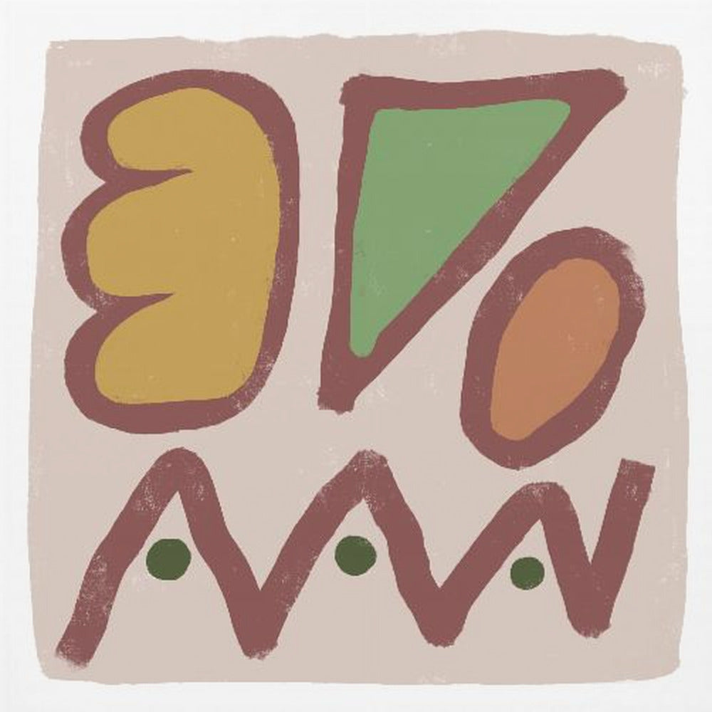 Modern art shapes | Poster