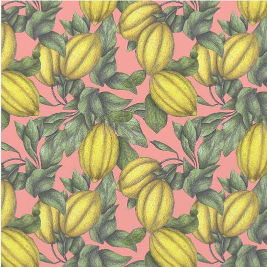 Pattern of Yellow Lemon | Canvas