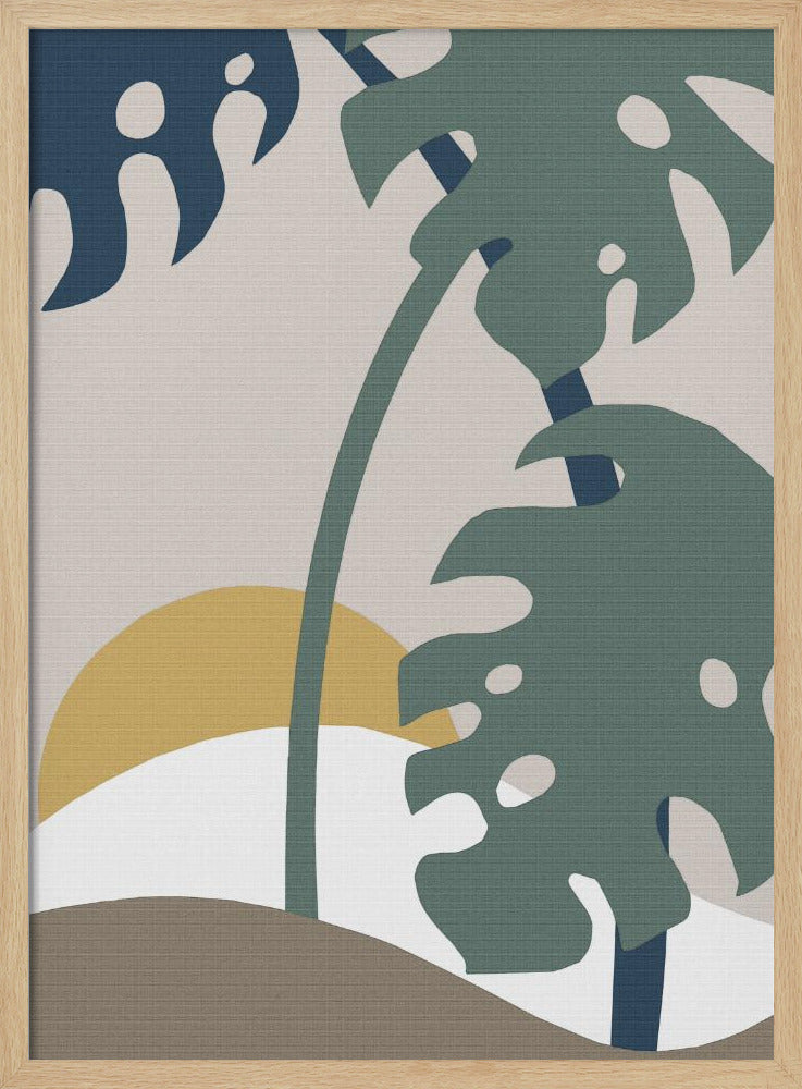 Monstera Cut Out 02 | Poster