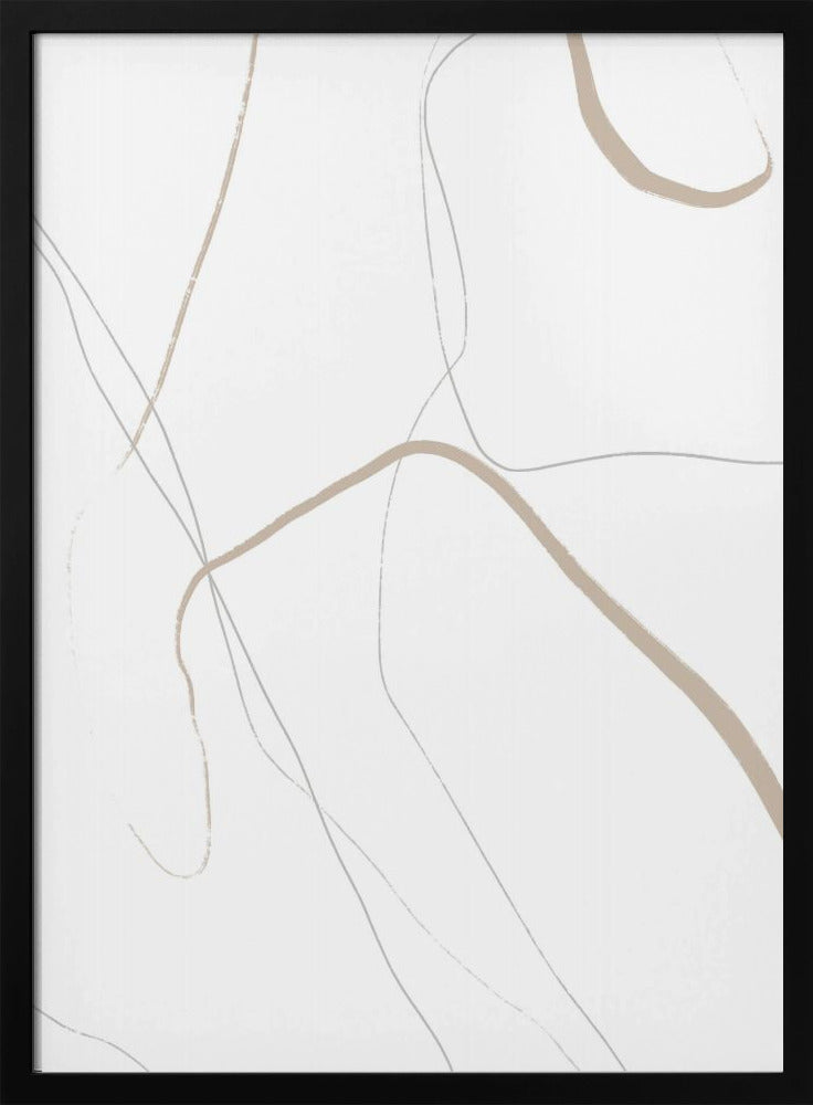 Subtle Flow Lines | Poster