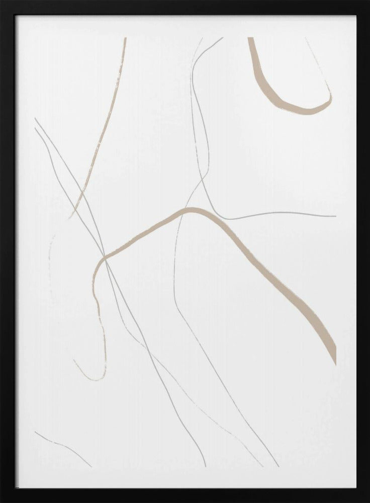 Subtle Flow Lines | Poster