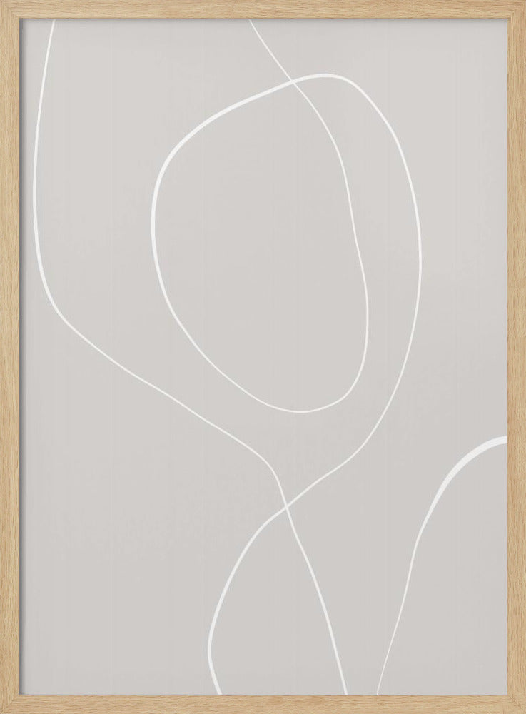 Flowing Lines Harmony | Poster