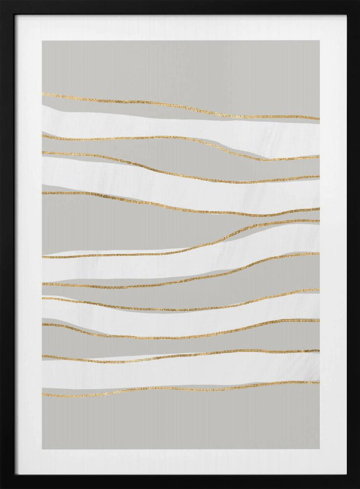 Gilded Waves | Poster