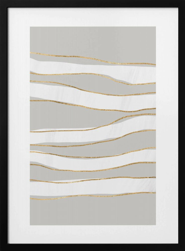 Gilded Waves | Poster