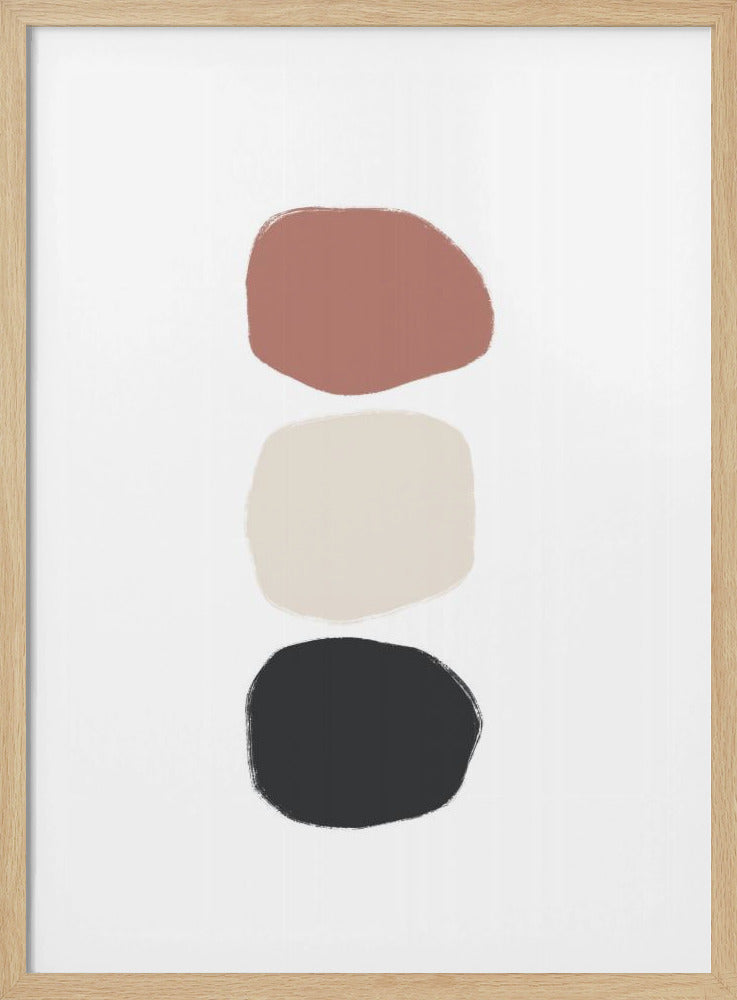 Earthy Trio Forms | Poster