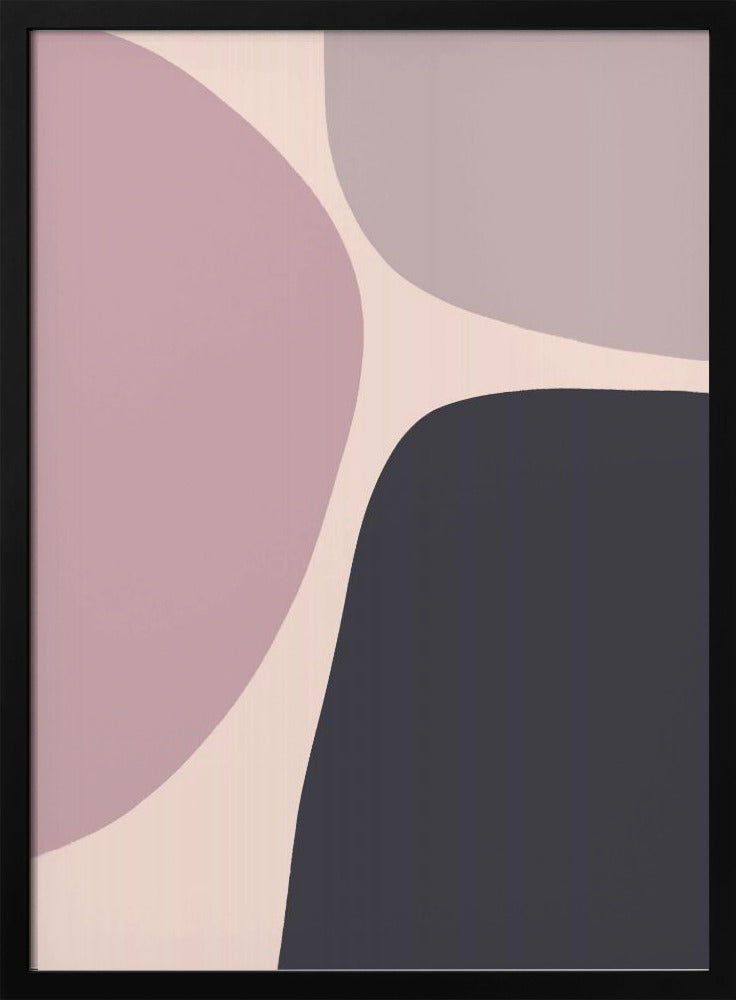 Muted Shapes Harmony | Poster
