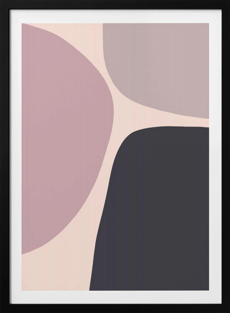 Muted Shapes Harmony | Poster