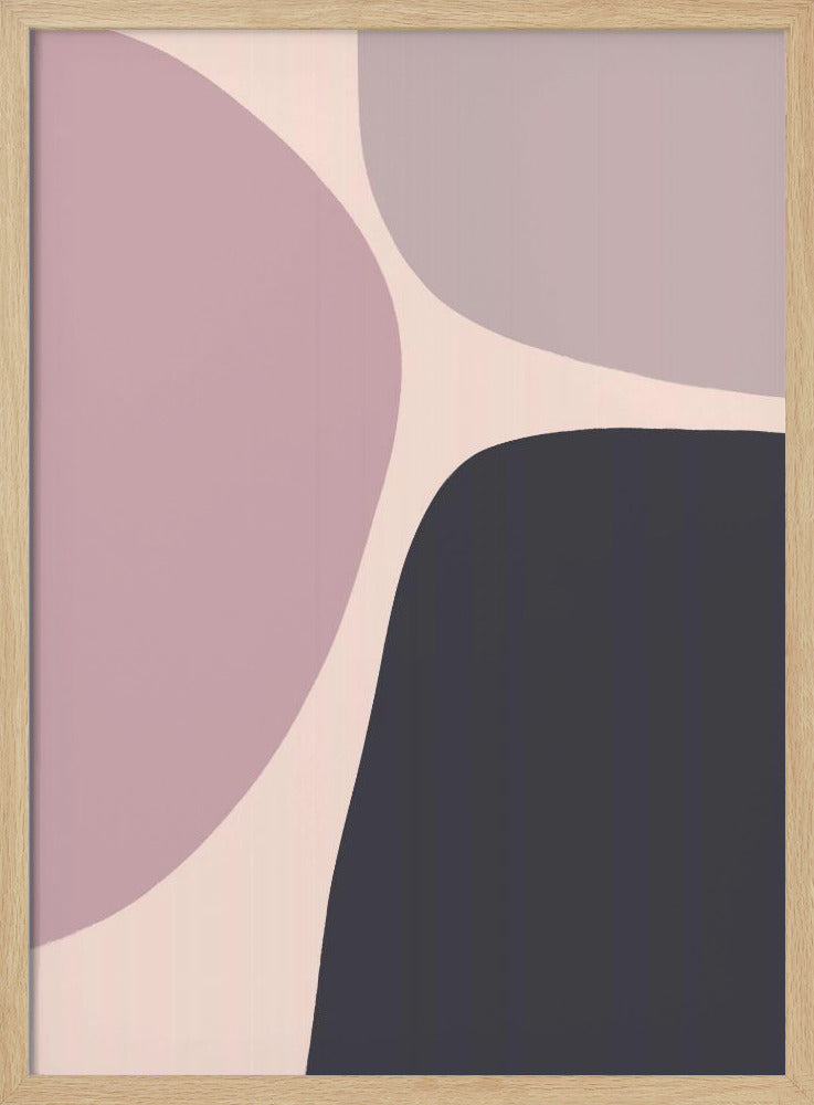 Muted Shapes Harmony | Poster