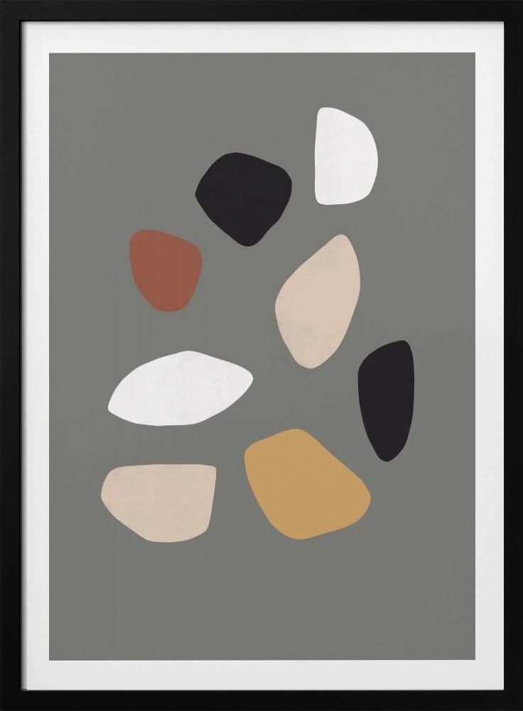 Earthy Shapes Dance | Poster