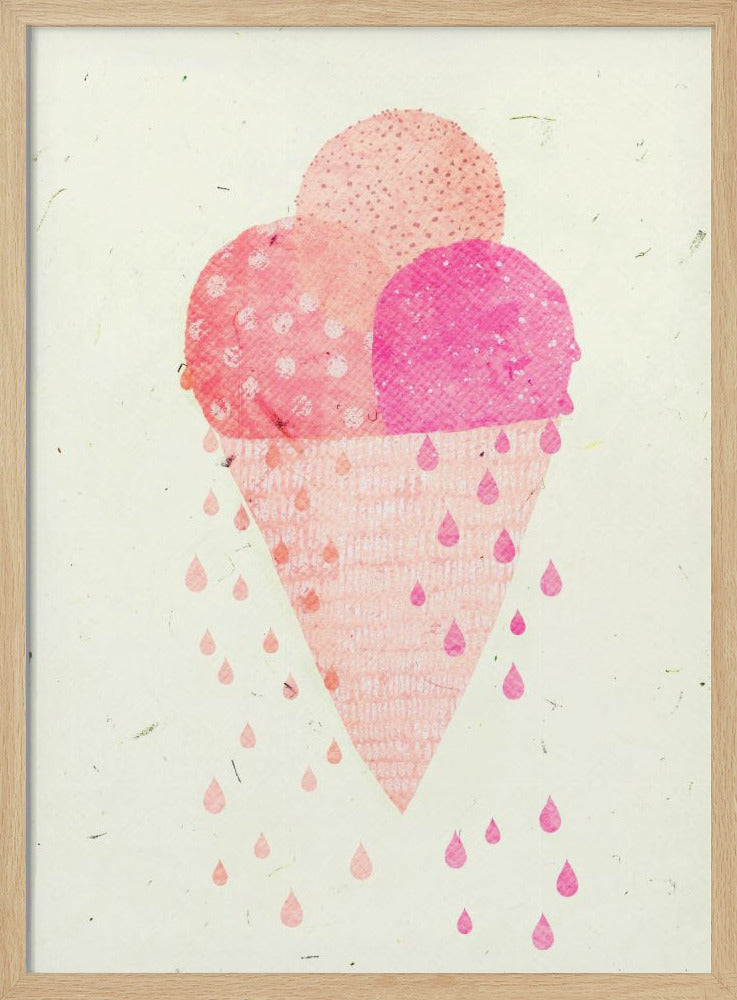 Blushing Scoops | Poster