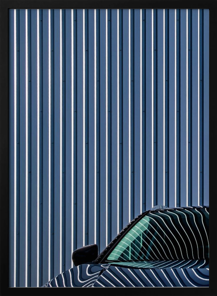 Car &amp; Wall | Poster