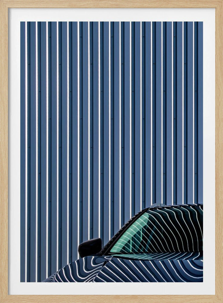 Car &amp; Wall | Poster